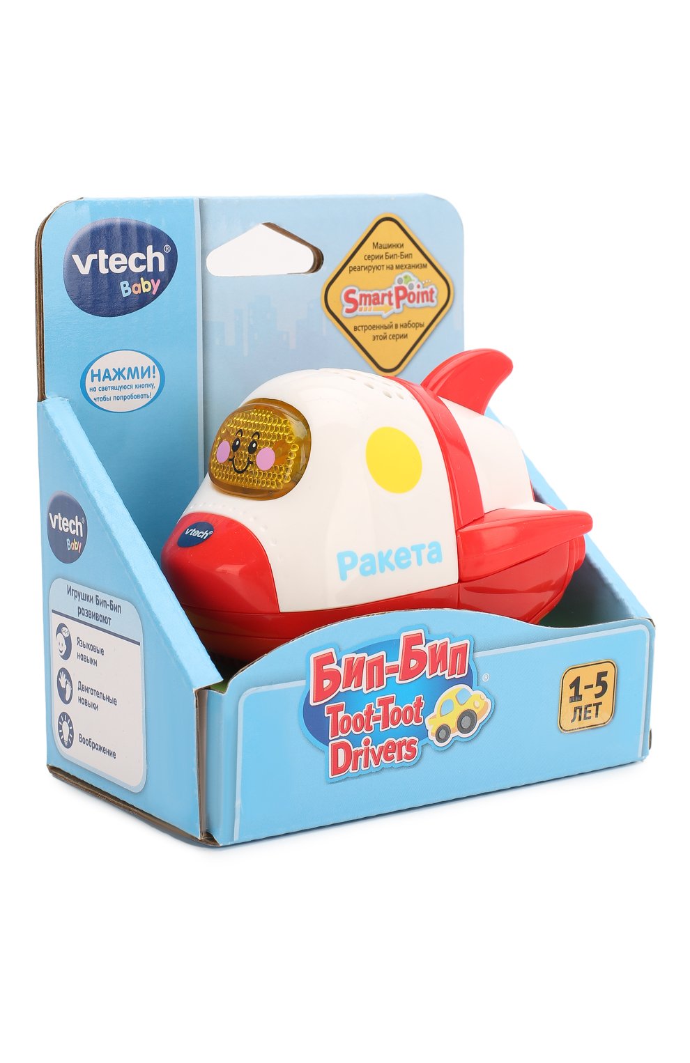 Игрушка ракета VTECH разноцветного цвета по цене 2090 руб., арт. 80-191826, фото 2 Игрушка ракета VTECH, арт. 80-191826, фото 2