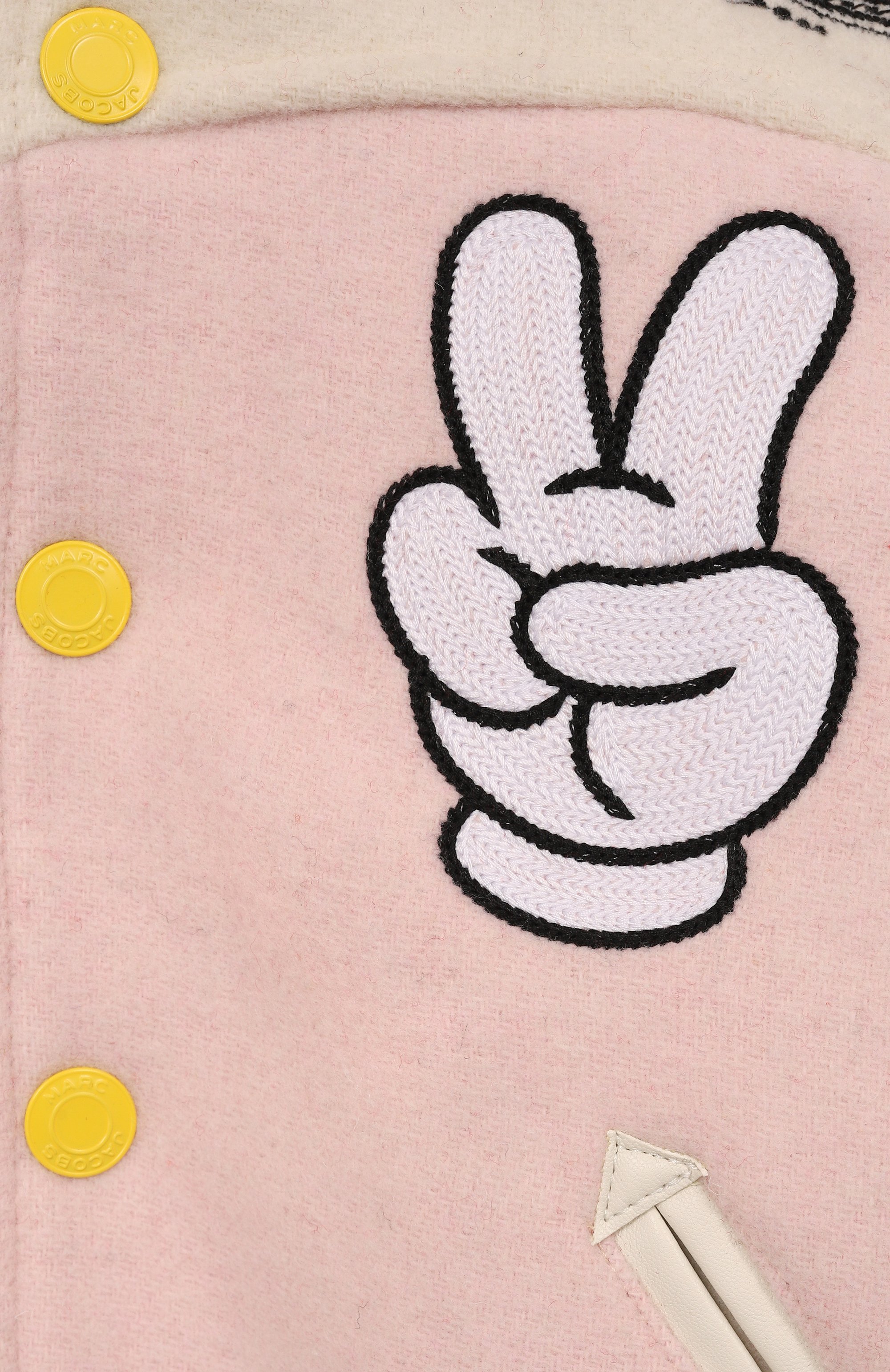 Утепленный бомбер MARC JACOBS (THE) розового цвета по цене 34500 руб., арт. W60576, фото 3 Утепленный бомбер MARC JACOBS (THE), арт. W60576, фото 3