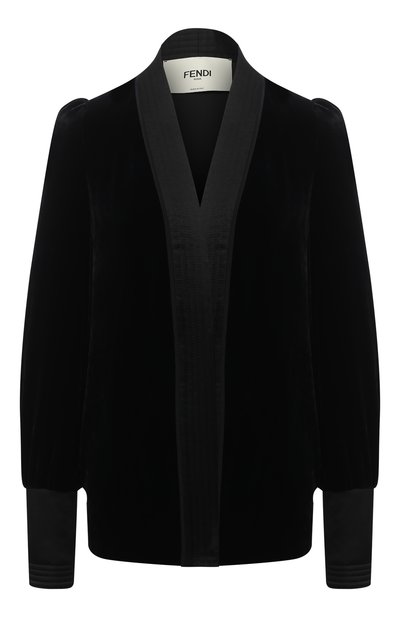 Женский бархатный жакет FENDI, арт. FJ7109 AC6X