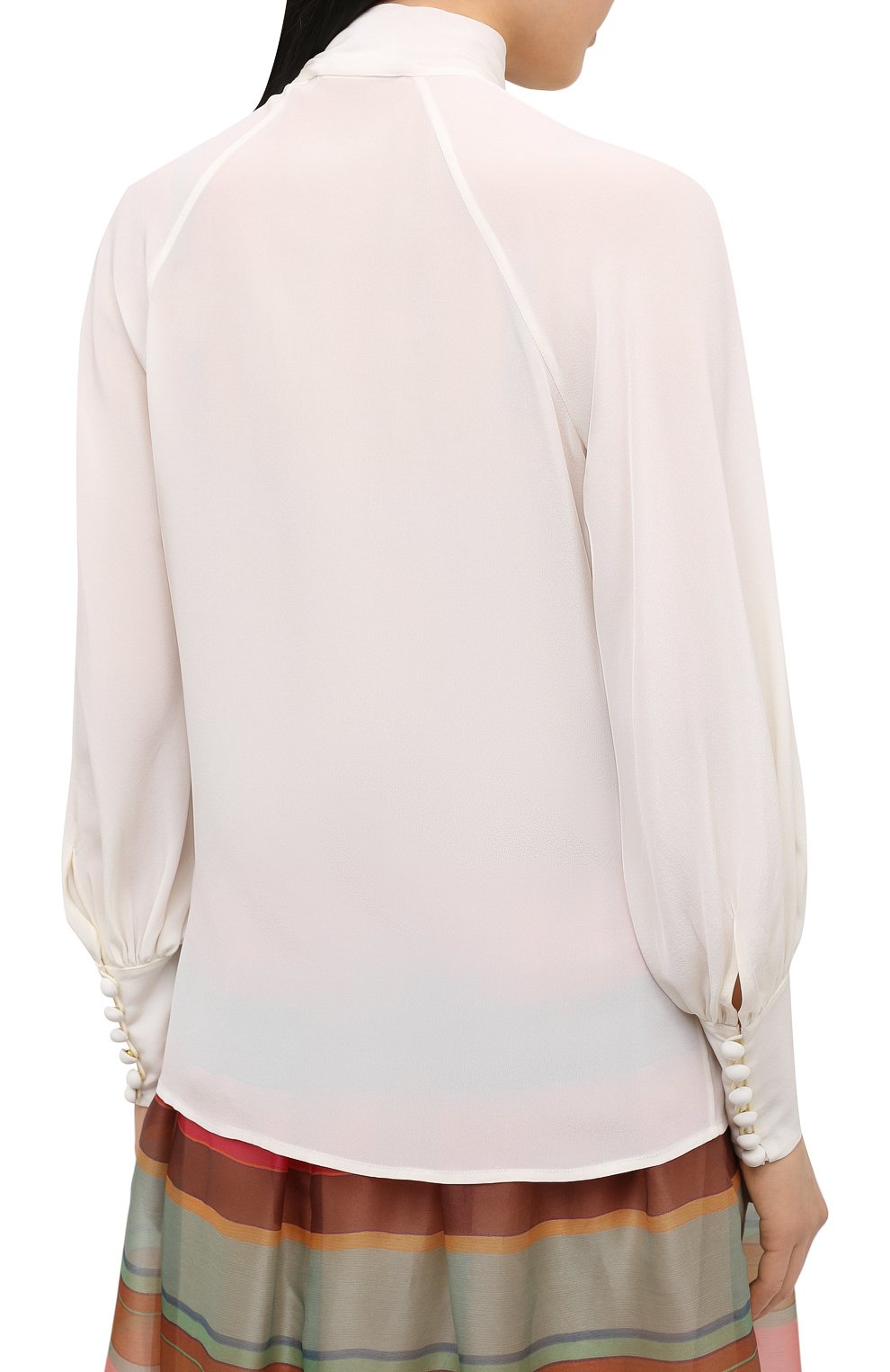 Шелковая блузка ZIMMERMANN, арт. 1059TRAND, фото 4