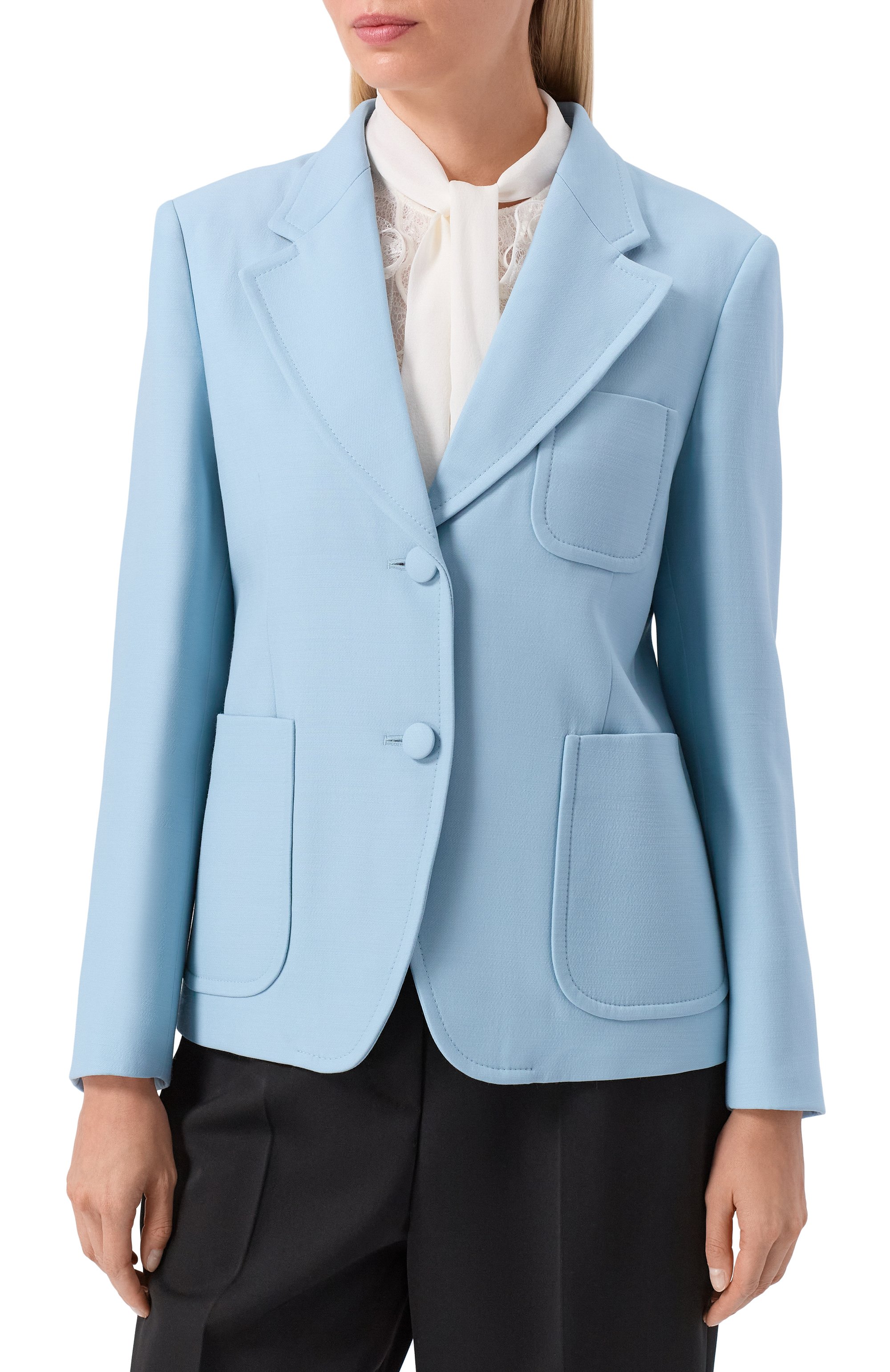 Жакет из шерсти и шелка VALENTINO, арт. 7B3CE4R5/1CF, фото 3