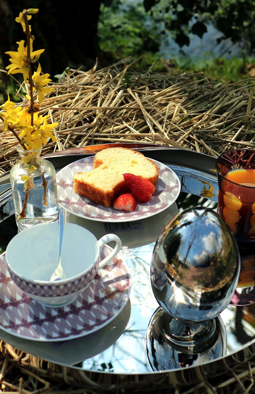 Поднос с кожаными ручками CHRISTOFLE, арт. 05900400, фото 3