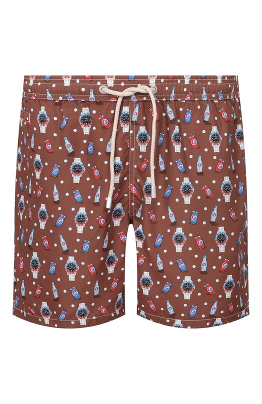 Плавки-шорты MC2 Saint Barth LIG0003-02693I/LIGHTING MICR0 FANTASY Коричневый LIG0003-02693I/LIGHTING MICR0 FANTASY