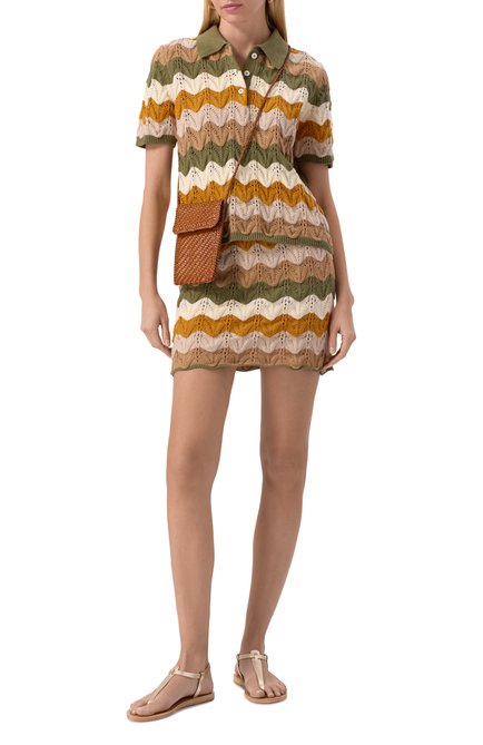 Женское хлопковое поло ADDICTED, арт. TS2504.2125-2143