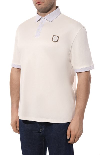 Хлопковое поло BRUNELLO CUCINELLI, арт. M0B133939T, фото 3