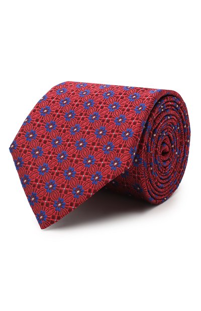 Мужской шелковый галстук CANALI, арт. 18/HJ02855