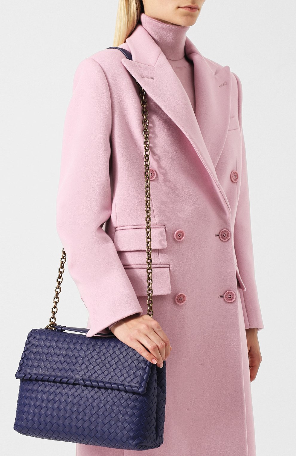 Сумка medium olimpia с плетением intrecciato BOTTEGA VENETA, арт. 386499/V00AD, фото 5