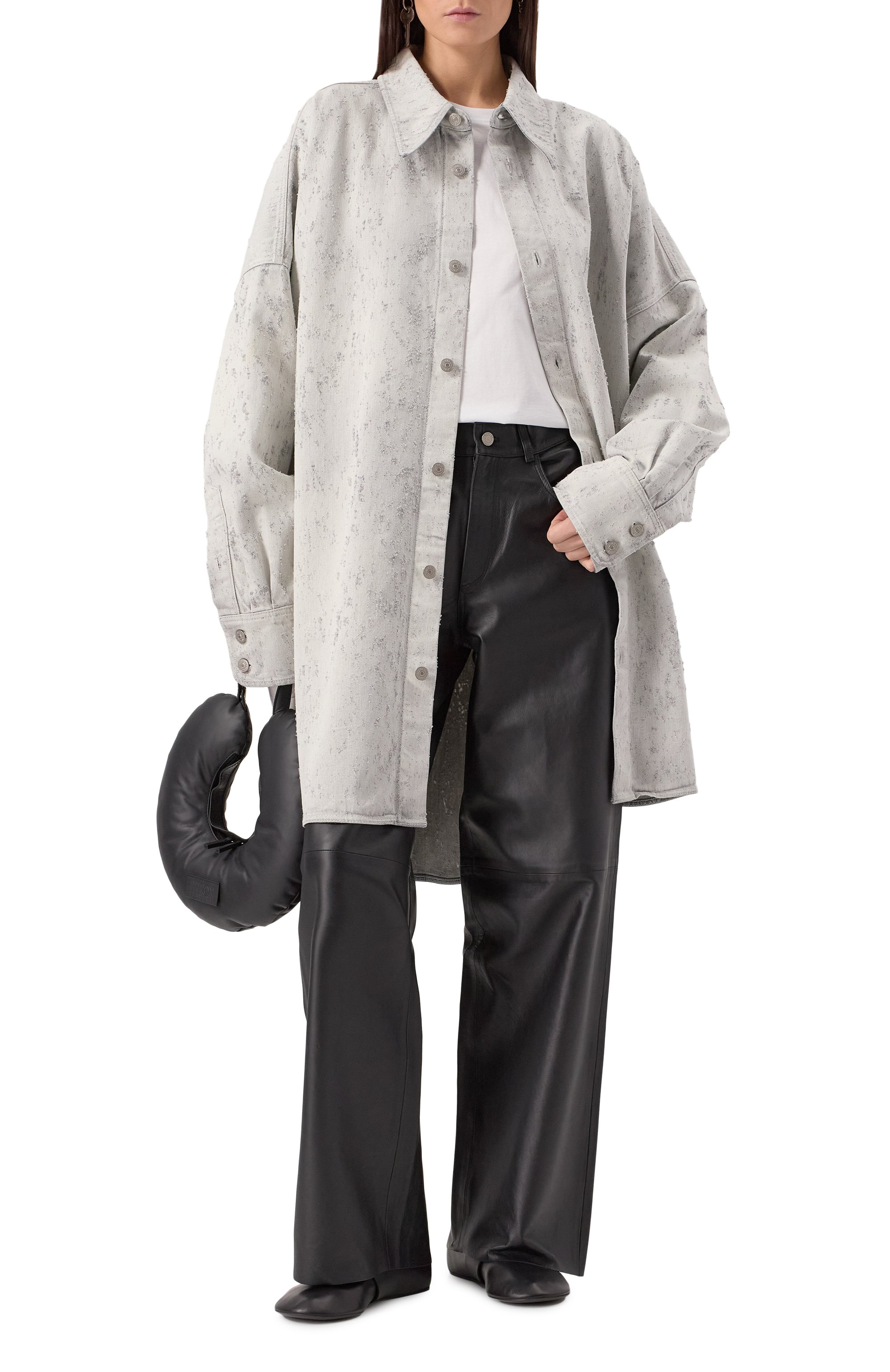 Джинсовая рубашка MM6, арт. S62DL0084/S30863, фото 2