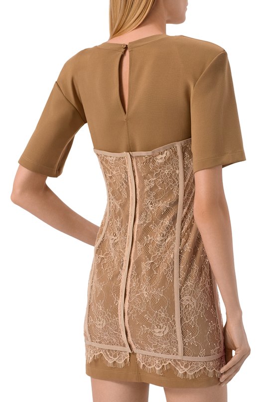 Платье Giuseppe di Morabito 06PSDR725 16309 Бежевый  06PSDR725 16309 Фото 3