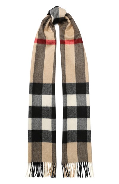 Кашемировый шарф в клетку BURBERRY, арт. 4031079, фото 1