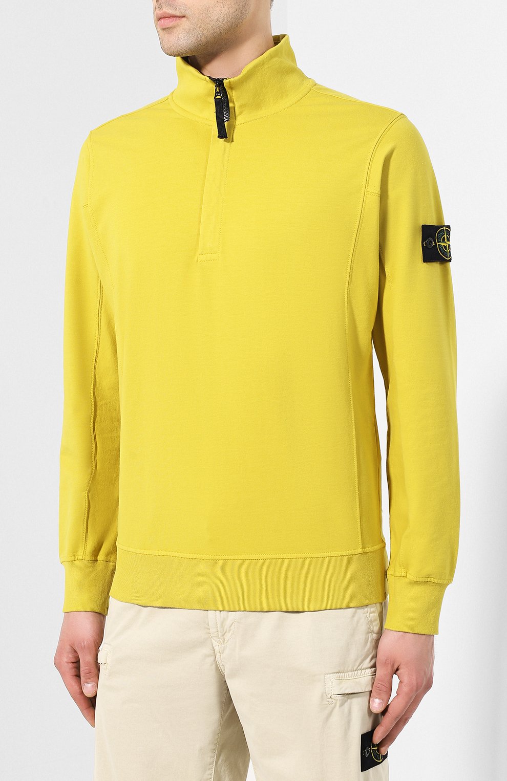 Хлопковый джемпер STONE ISLAND, арт. 701561552, фото 3