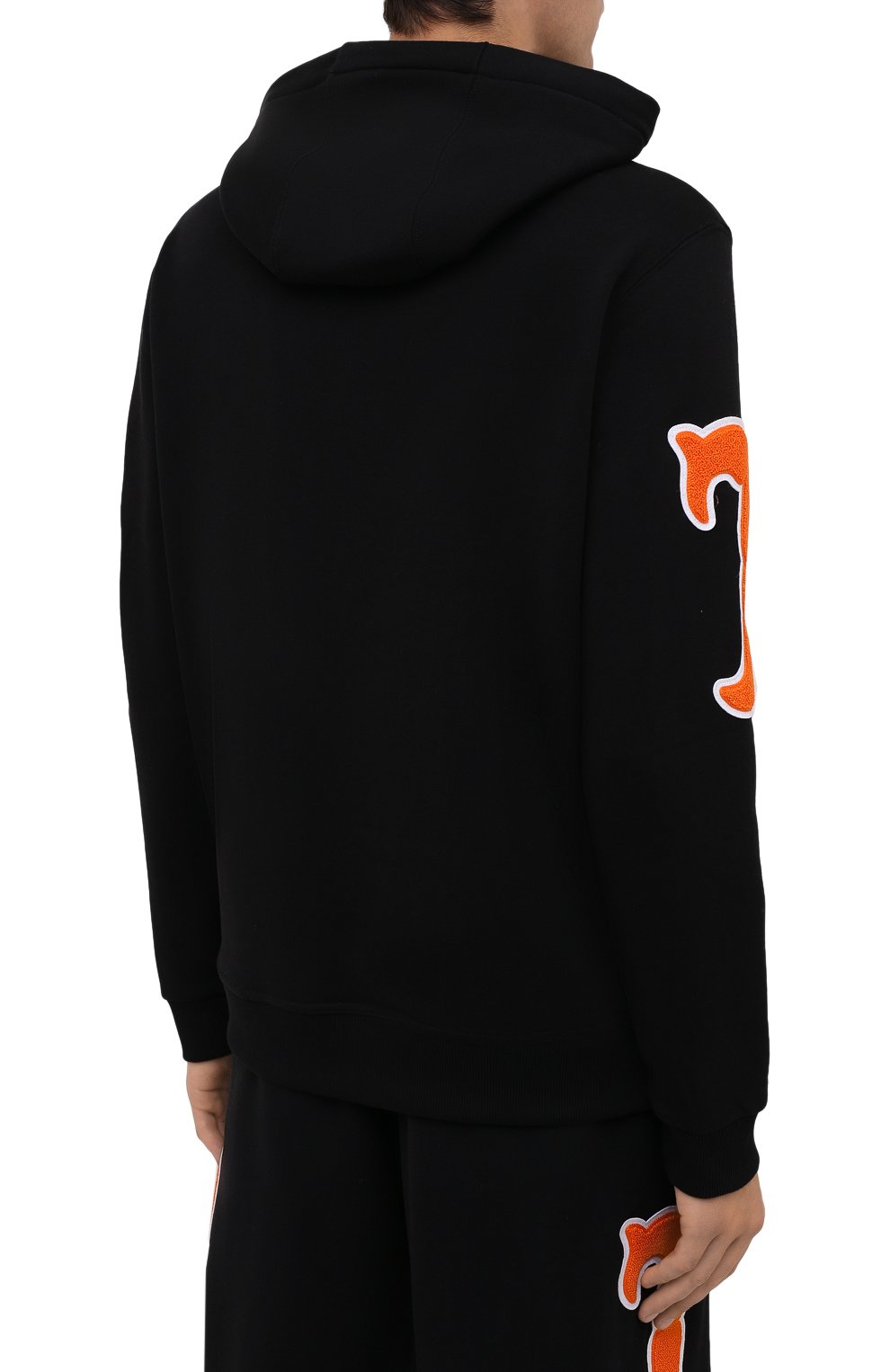 Хлопковое худи BURBERRY, арт. 8042699, фото 4