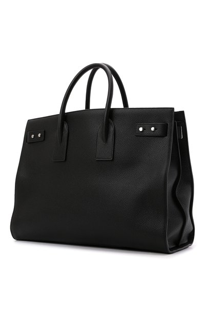 Кожаная сумка-тоут sac de jour SAINT LAURENT, арт. 631526/DTI0E, фото 3