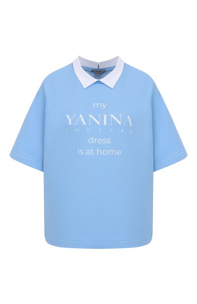 Женское хлопковая футболка YANINA, арт. 0-3073C