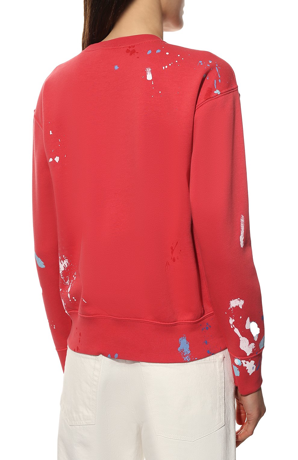 Хлопковый свитшот POLO RALPH LAUREN красного цвета по цене 22550 руб., арт. 211856644, фото 4 Хлопковый свитшот POLO RALPH LAUREN, арт. 211856644, фото 4
