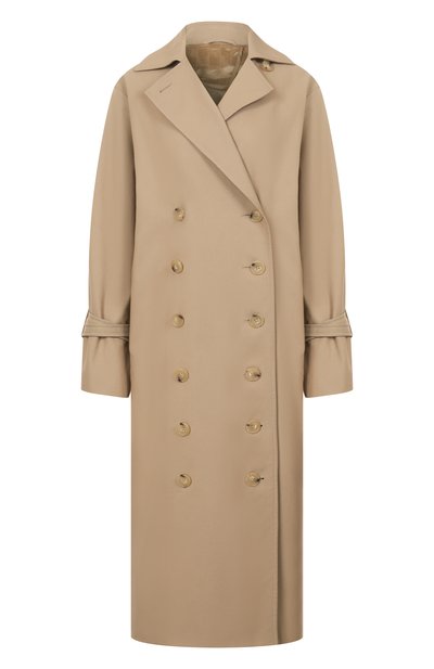 Женский хлопковый тренч TOTEME, арт. 243-WR01112-FB0243