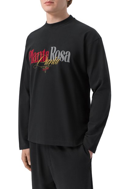 Хлопковый лонгслив PLANTA ROSA, арт. PR/L01.1/CLASSIC-RENAISSANCE/250VELVET, фото 4