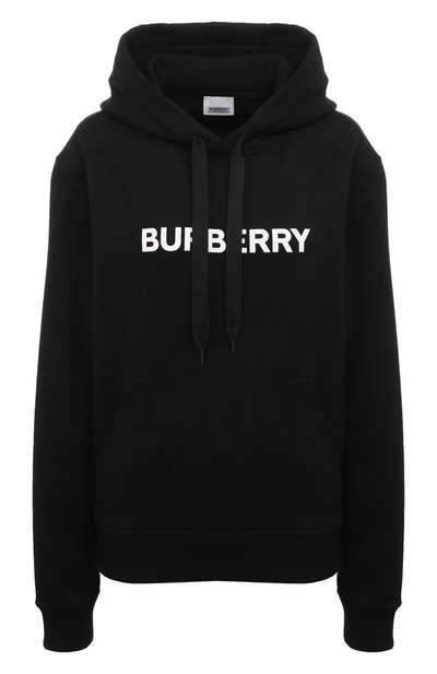 Женский хлопковое худи BURBERRY, арт. 8054386