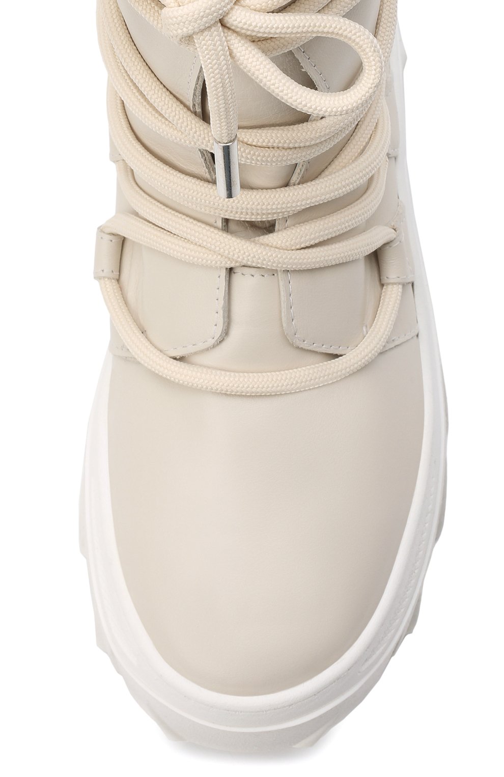 Кожаные ботинки trekking INUIKII белого цвета по цене 47550 руб., арт. 70107-110, фото 6 Кожаные ботинки trekking INUIKII, арт. 70107-110, фото 6