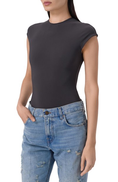 Боди AGOLDE черного цвета по цене 24950 руб., арт. A74331145, фото 3 Боди AGOLDE, арт. A74331145, фото 3