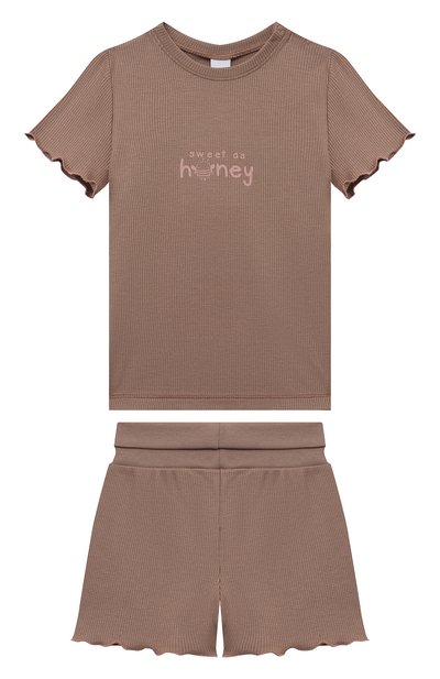 Пижама из вискозы и хлопка SANETTA, арт. 221984