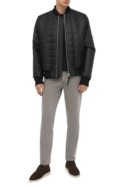 Кожаные ботинки open walk LORO PIANA, арт. FAL2888, фото 2