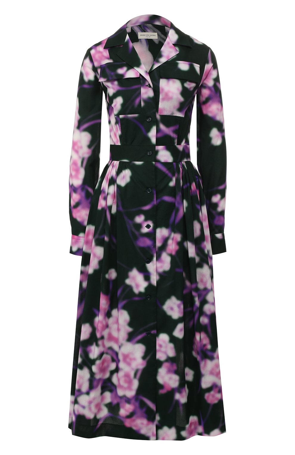 Хлопковое платье DRIES VAN NOTEN, арт. 191-11071-7100, фото 1