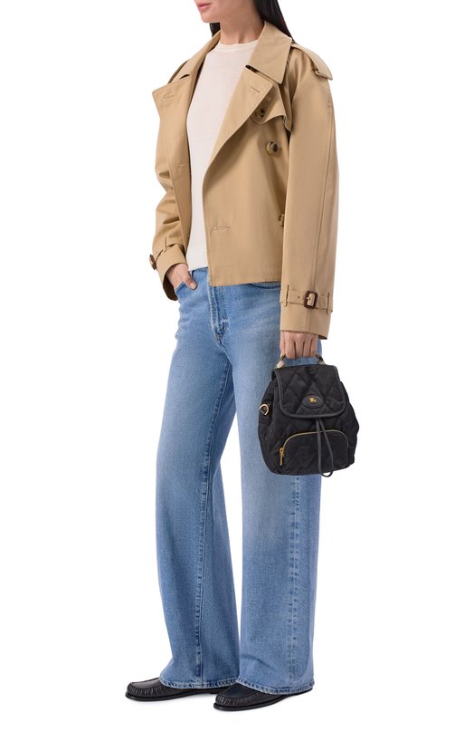 Рюкзак Horseshoe mini Burberry 8118748 Чёрный  8118748 Фото 7