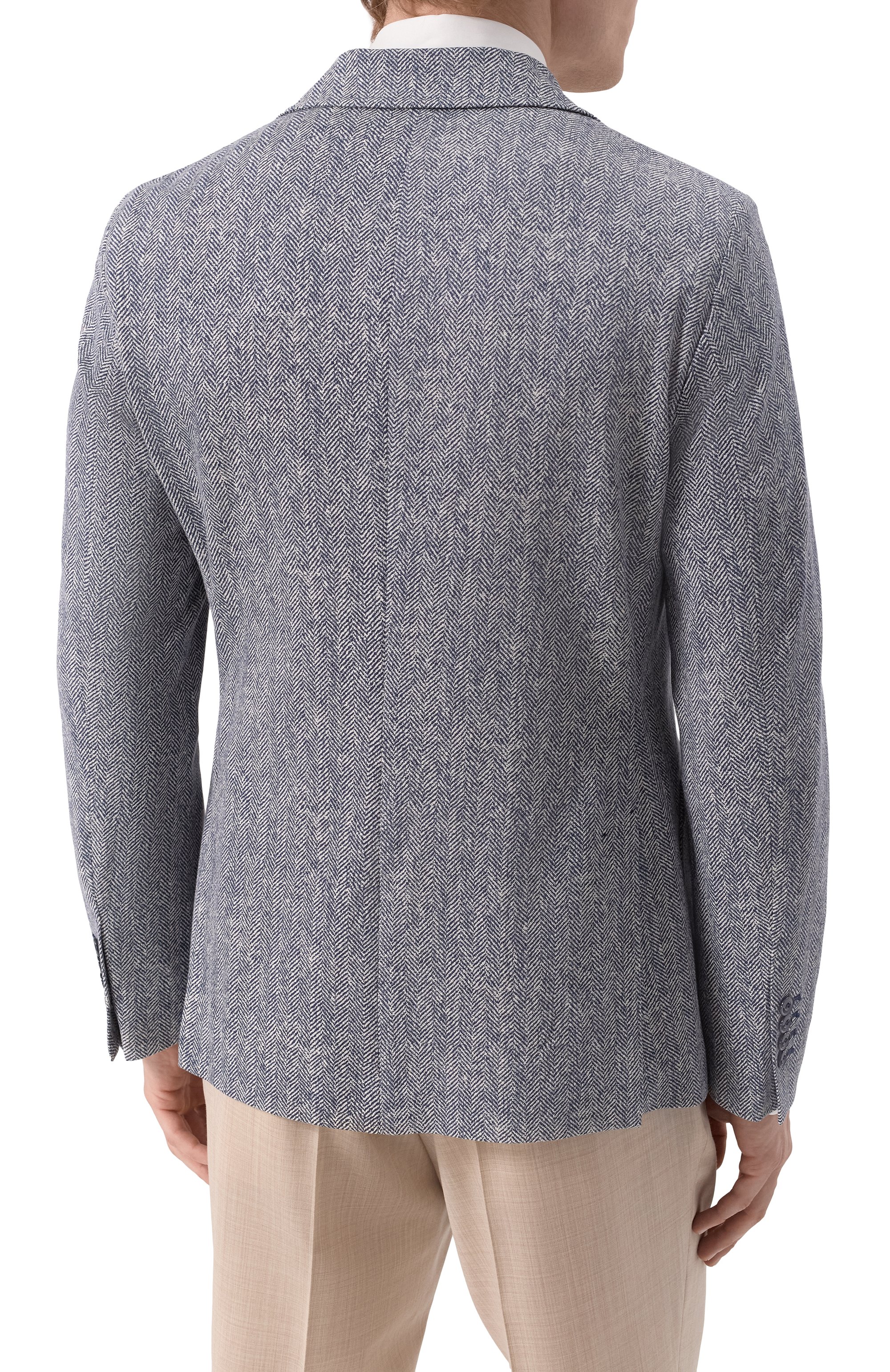 Хлопковый пиджак CIRCOLO 1901, арт. CN4800, фото 6