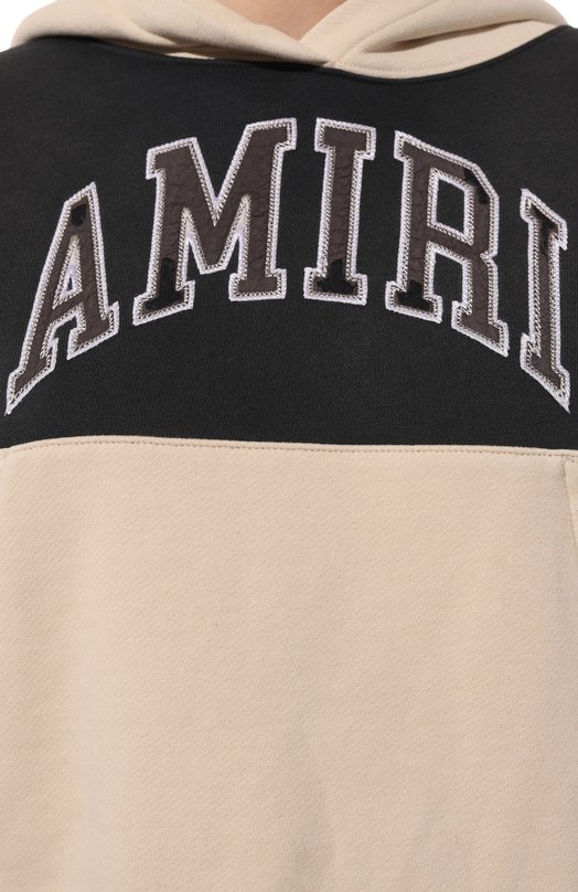 Хлопковое худи Amiri AWJYHD1010 Разноцветный  AWJYHD1010 Фото 5