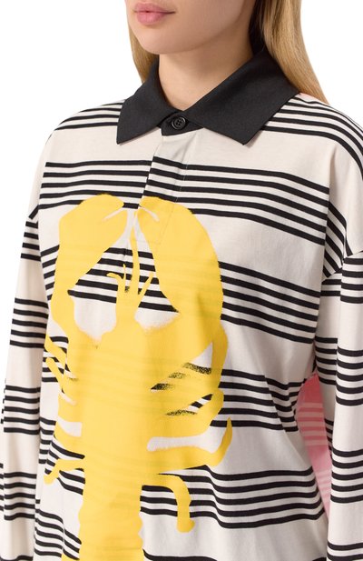 Хлопковое поло MSGM, арт. 3840MM146/257128, фото 5