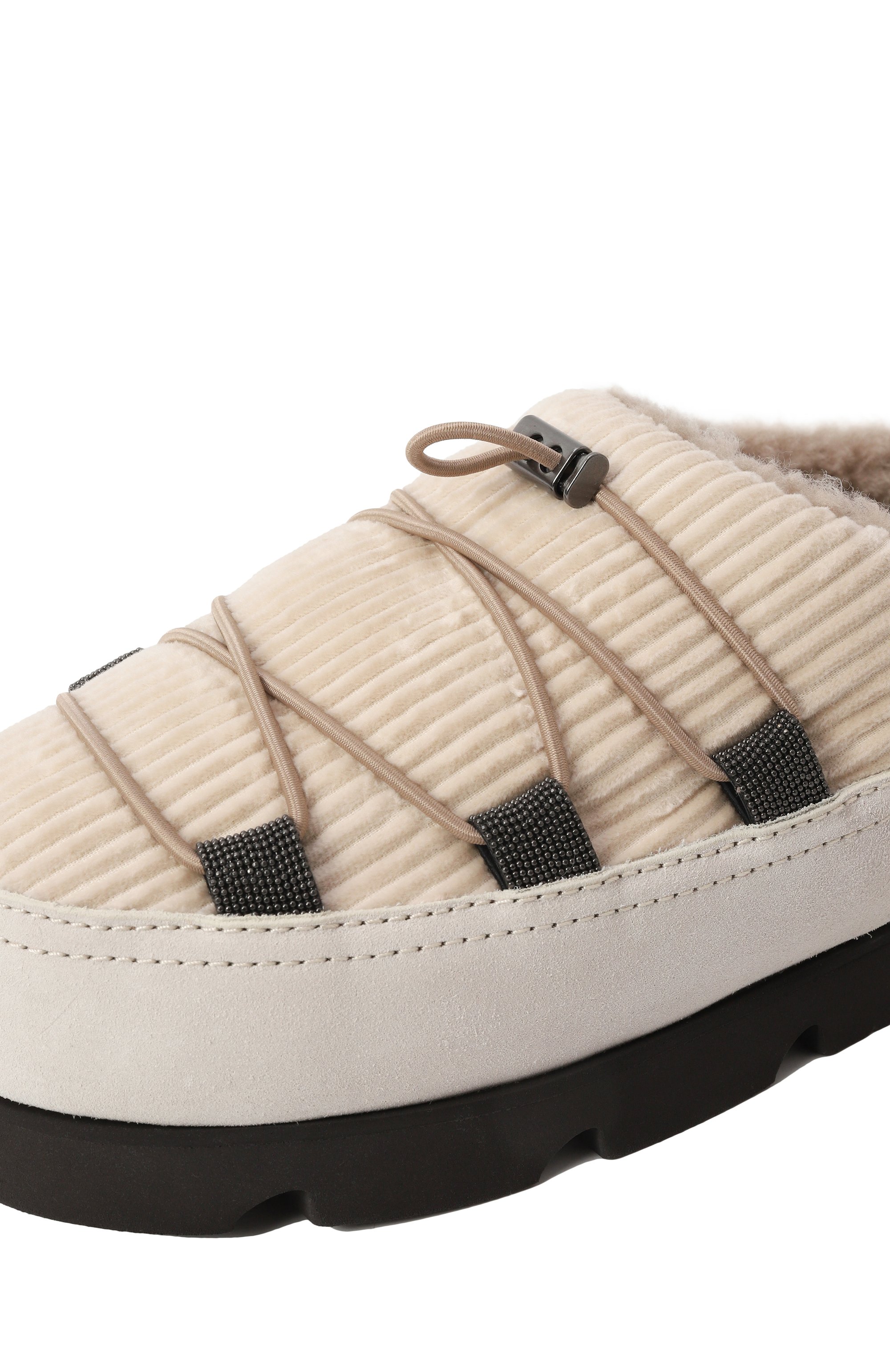 Комбинированные сабо BRUNELLO CUCINELLI, арт. MZSFG2830, фото 7