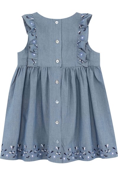 Хлопковое платье с вышивкой и оборками TARTINE ET CHOCOLAT, арт. TL31021/2A-3A, фото 2