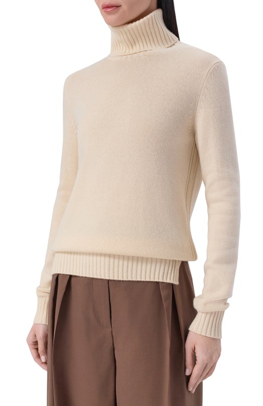 Кашемировая водолазка Loro Piana FAG3537 Бежевый  FAG3537 Фото 3