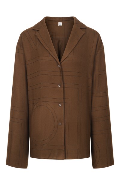 Женская рубашка TOTEME, арт. 251-WRT976-FB0080