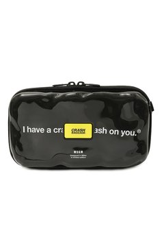 Мужская сумка msgm x crash baggage mini icon MSGM черного цвета, арт. 3640X3 998 | Фото 1 (Материал: Пластик; Материал сплава: Проставлено; Ремень/цепочка: На ремешке; Драгоценные камни: Проставлено; Размер: small)