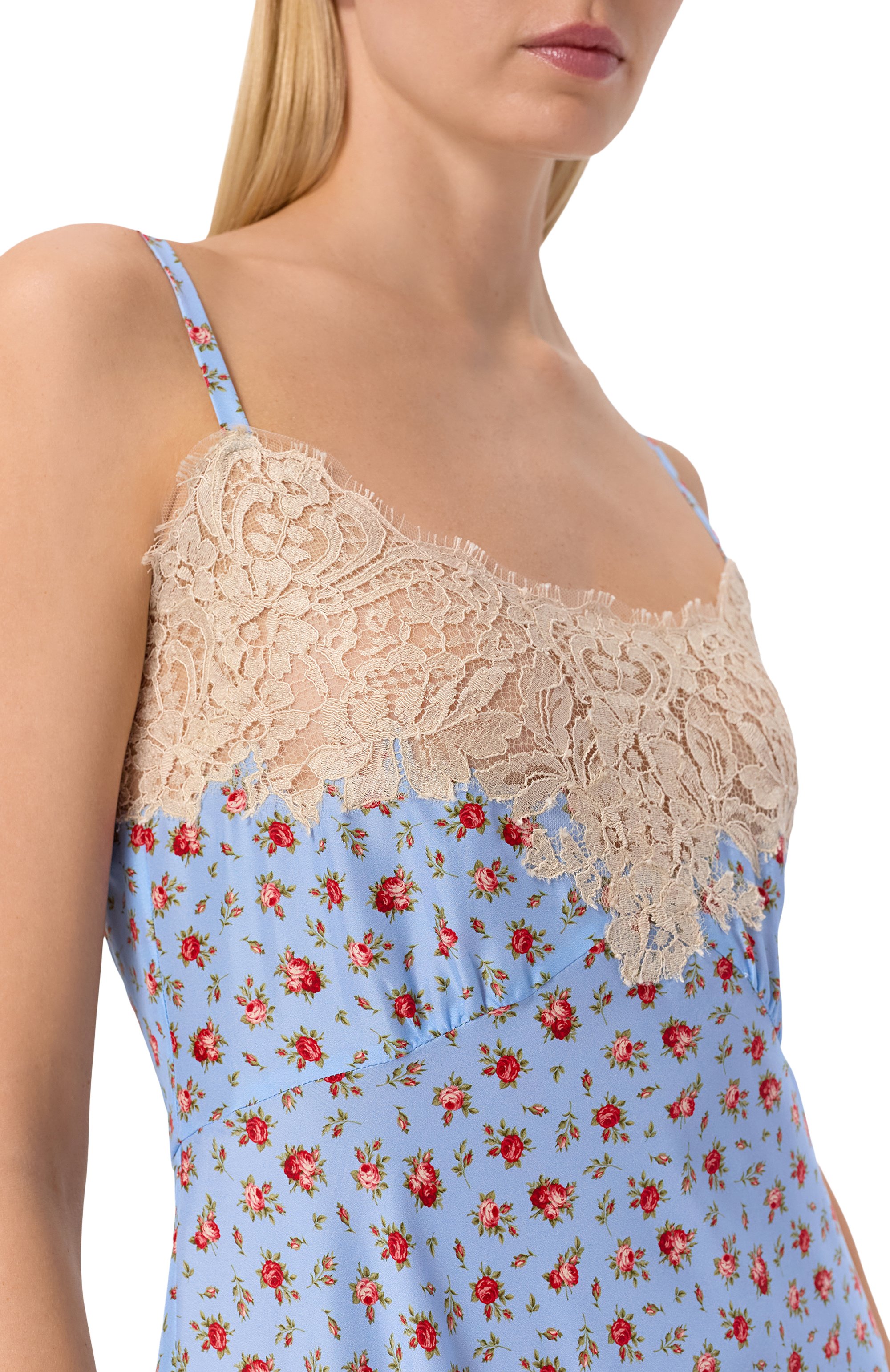 Платье из шелка и вискозы DOLCE & GABBANA, арт. F60F7T/IS10J, фото 5