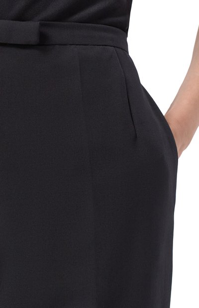 Шерстяные брюки DRIES VAN NOTEN черного цвета по цене 109000 руб., арт. 252-010951-2249, фото 5 Шерстяные брюки DRIES VAN NOTEN, арт. 252-010951-2249, фото 5
