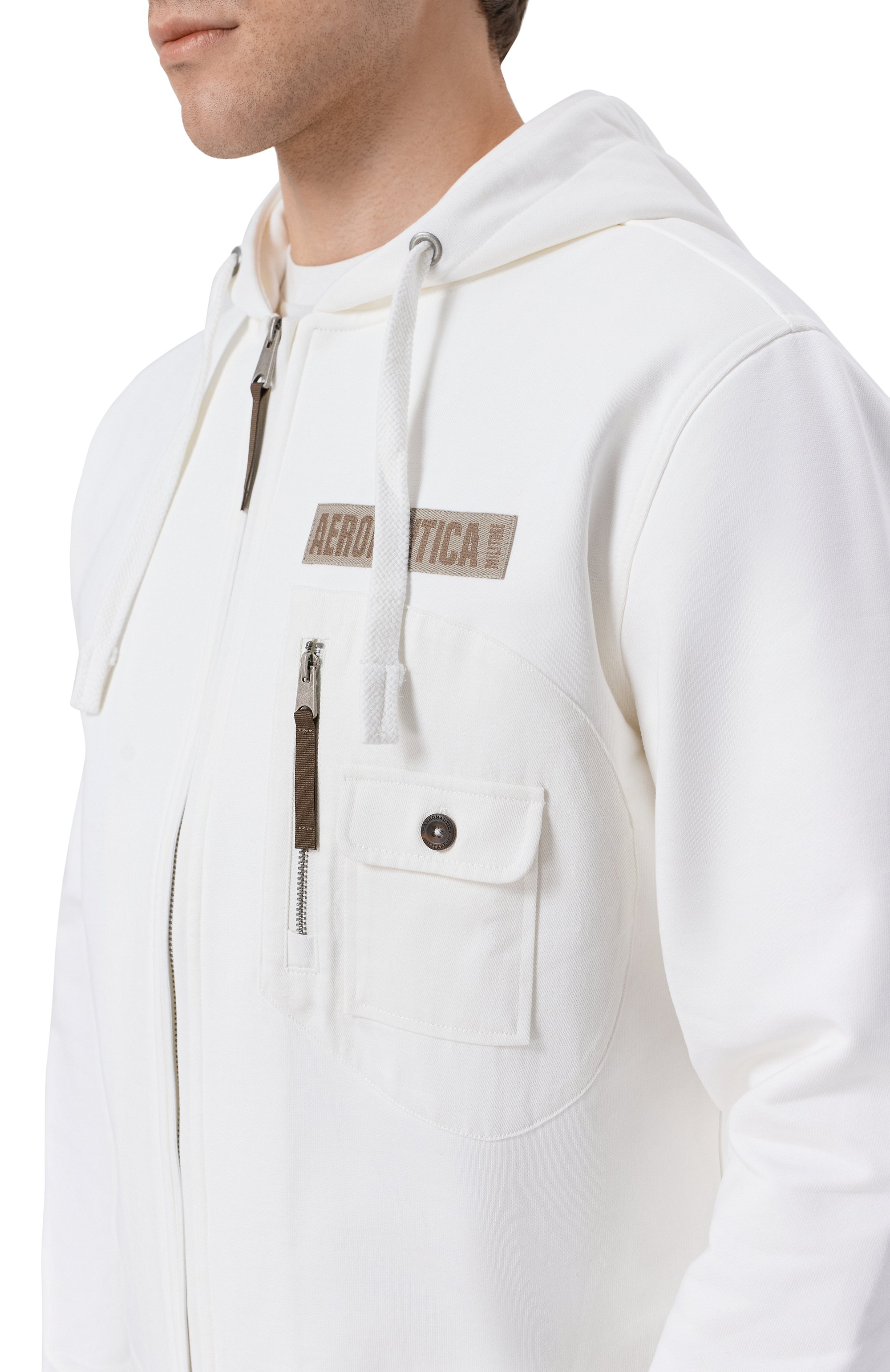 Хлопковая толстовка AERONAUTICA MILITARE, арт. FE2100UF00679, фото 5