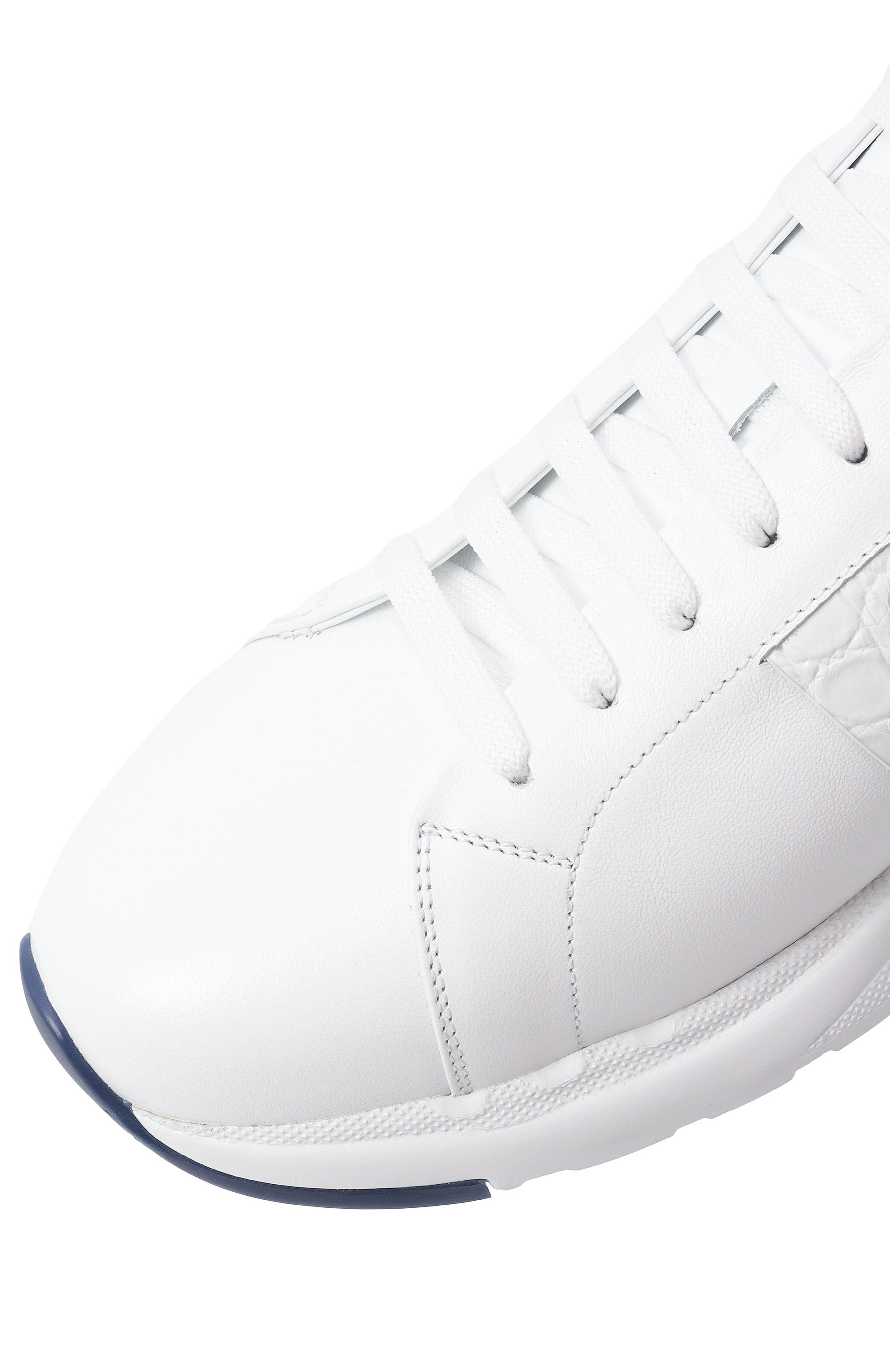 Кроссовки с отделкой из кожи каймана ZILLI, арт. H0094AM1020VSWR01, фото 7