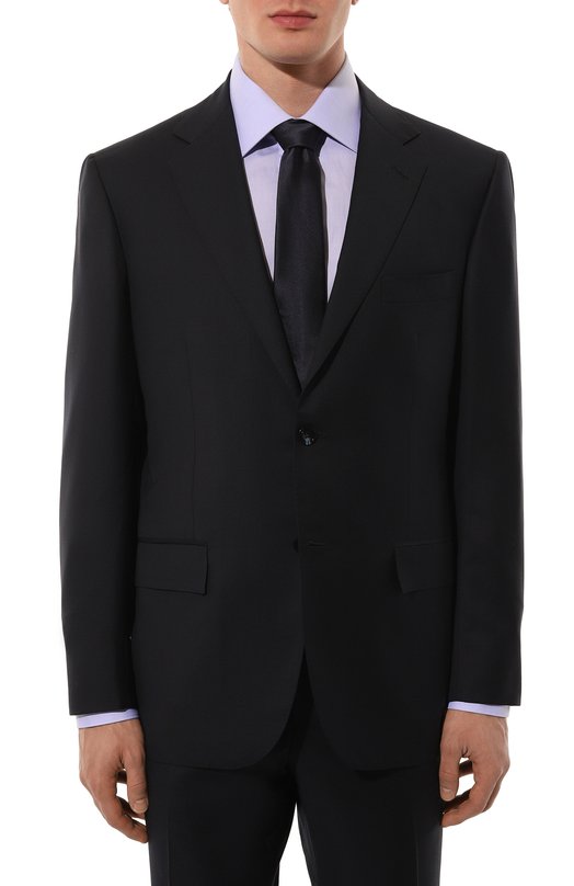 Шерстяной костюм Kiton UA81K0127003 Синий  UA81K0127003 Фото 3