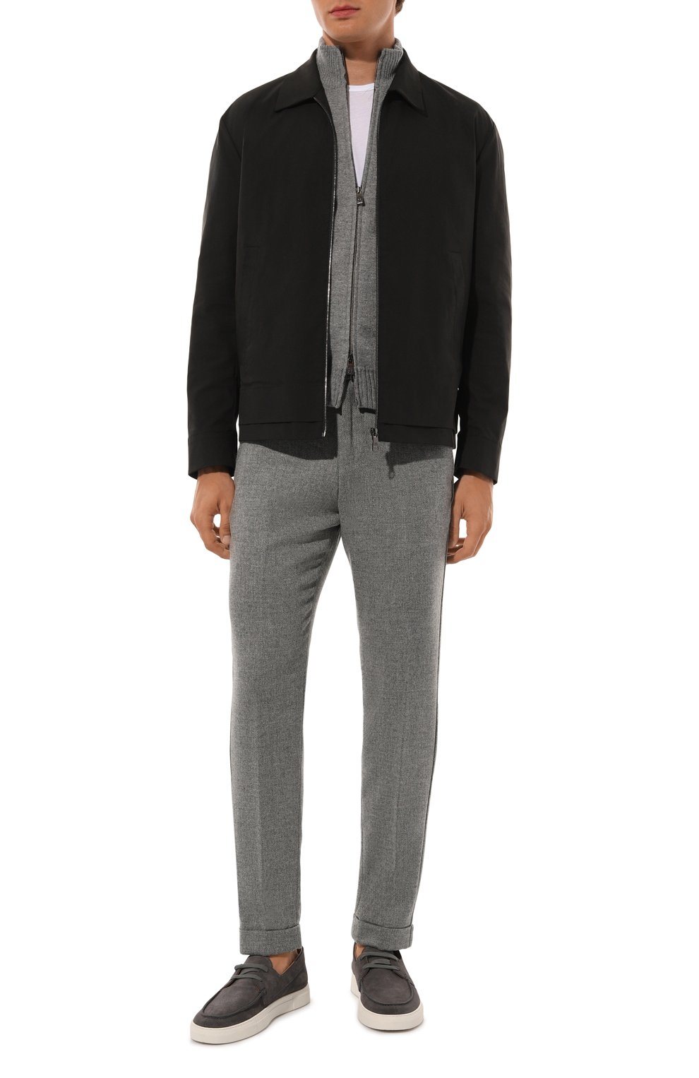 Брюки из шерсти и кашемира MARCO PESCAROLO, арт. CARACCI0L0/5034, фото 2