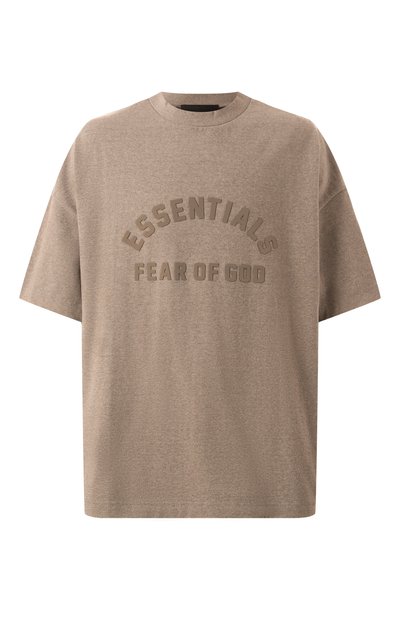 Мужская хлопковая футболка FEAR OF GOD, арт. 125SU242001F-M-367