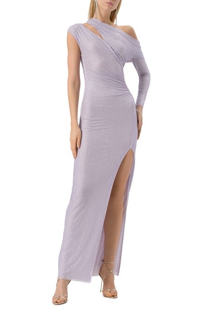 Платье с отделкой стразами SELF-PORTRAIT, арт. SS25-169X-L, фото 3