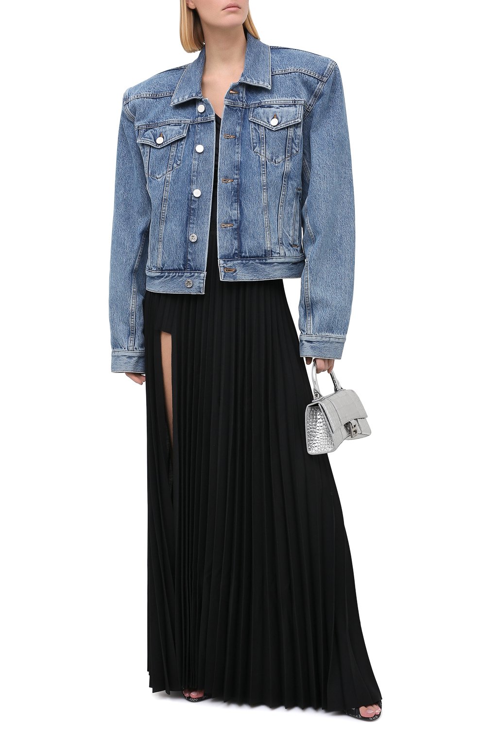 Юбка-макси VETEMENTS черного цвета по цене 99500 руб., арт. WAH21SK109 1314/BLACK, фото 3 Юбка-макси VETEMENTS, арт. WAH21SK109 1314/BLACK, фото 3