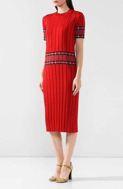 Платье из смеси вискозы и шерсти MARNI, арт. ABMD0042EQ/FW618, фото 3