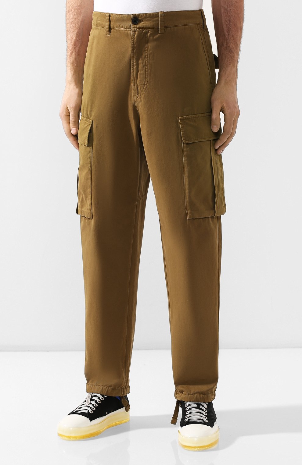 Хлопковые брюки-карго ACNE STUDIOS, арт. BK0021, фото 3