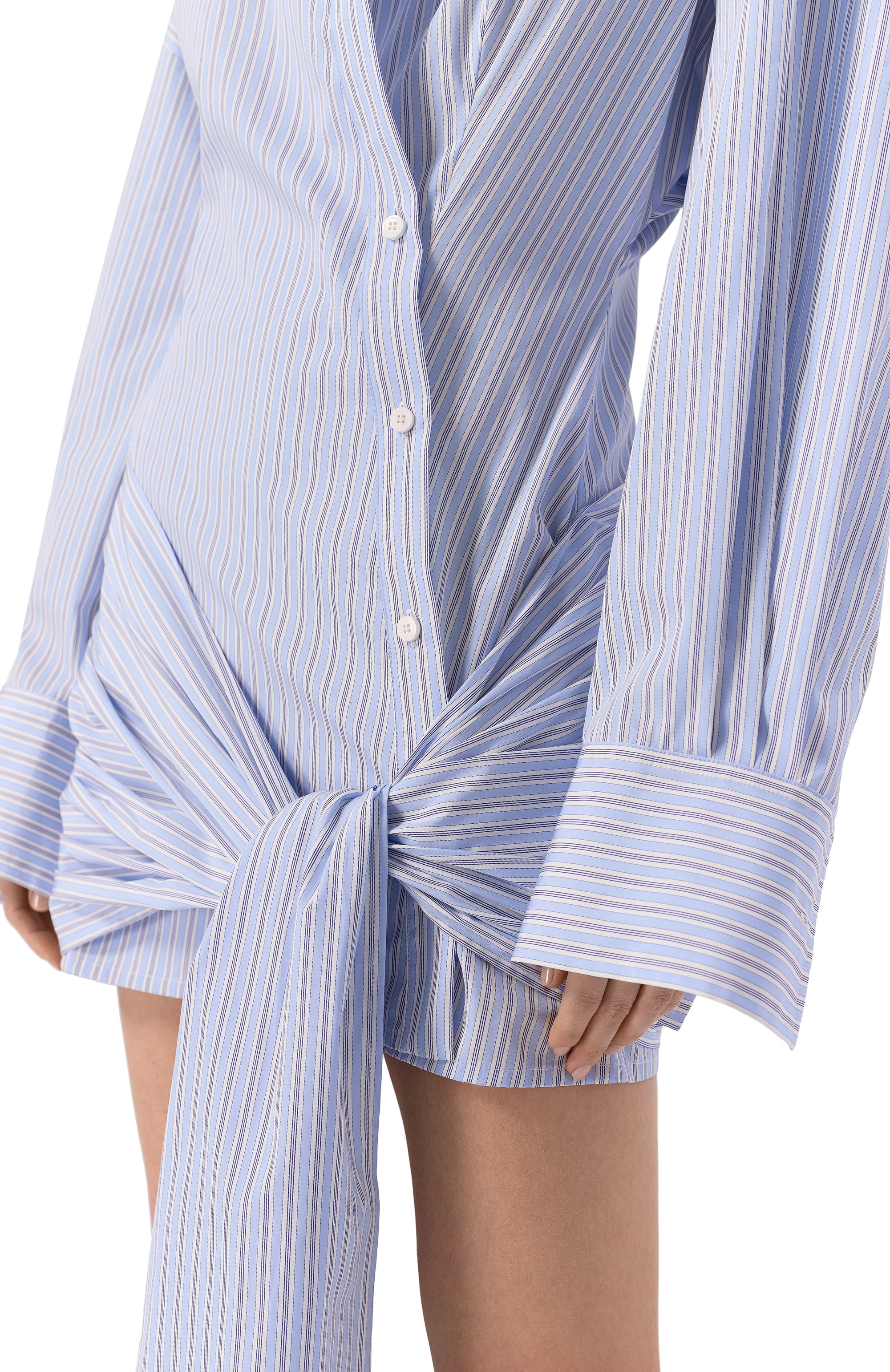 Хлопковое платье THE ATTICO, арт. 260WCA00464/CCC127AA, фото 4