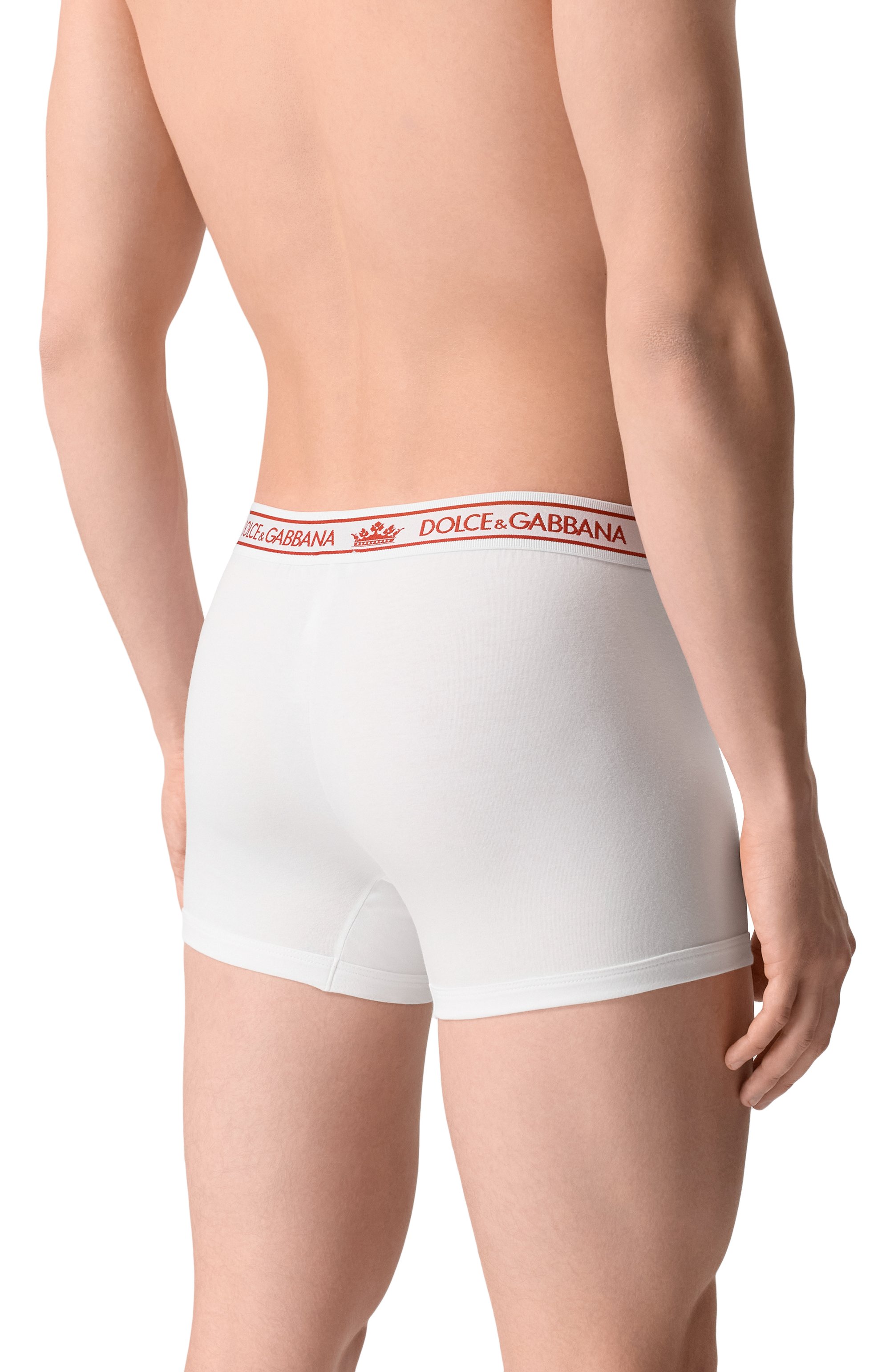 Хлопковые боксеры DOLCE & GABBANA, арт. M4F47J/0N0DA, фото 3