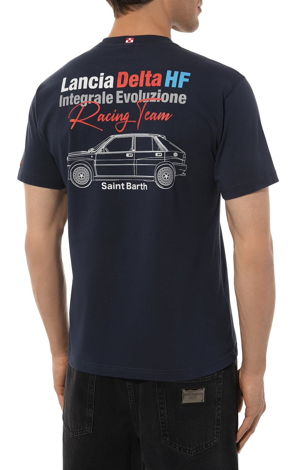 Хлопковая футболка MC2 SAINT BARTH, арт. STBM TSHIRT MAN/TSHM001/02203B, фото 4